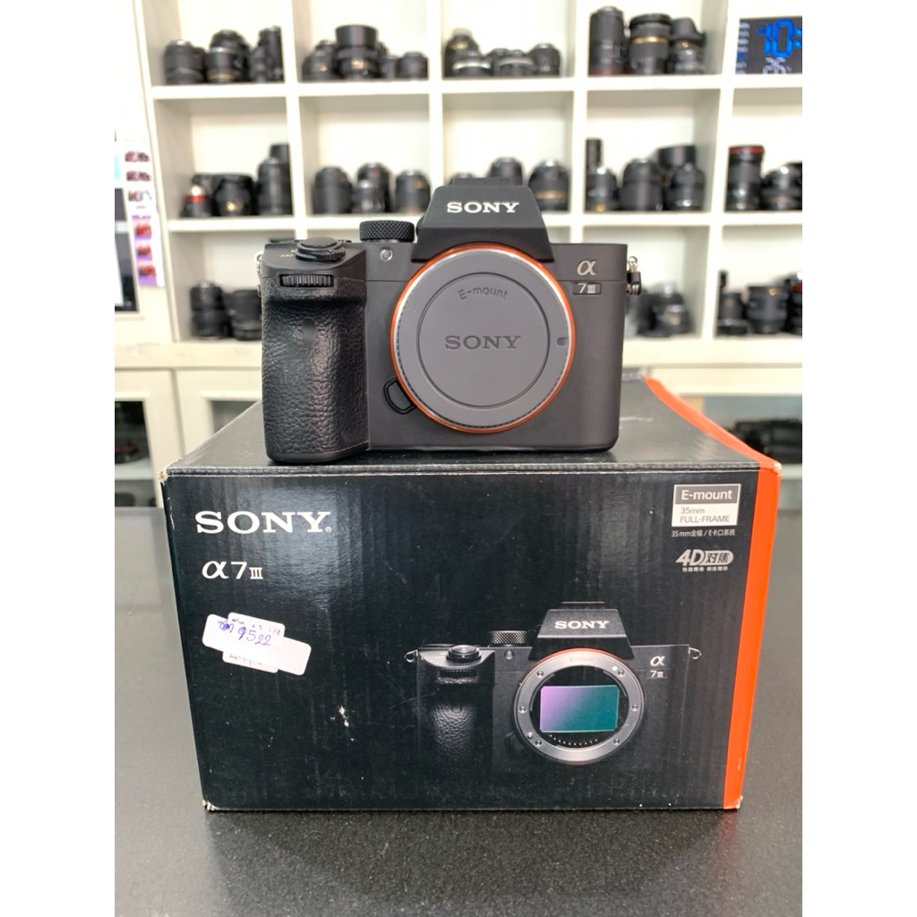 Sony A7 Mark iii. ชัตเตอร์ 9522 อดีต ร้าน