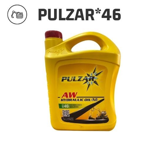 น้ำมันไฮดรอลิค 46 เพาวซ่าร์ PULZAR AW Hydraulic Oil (M) เบอร์ 46 ขนาด 5 ลิตร
