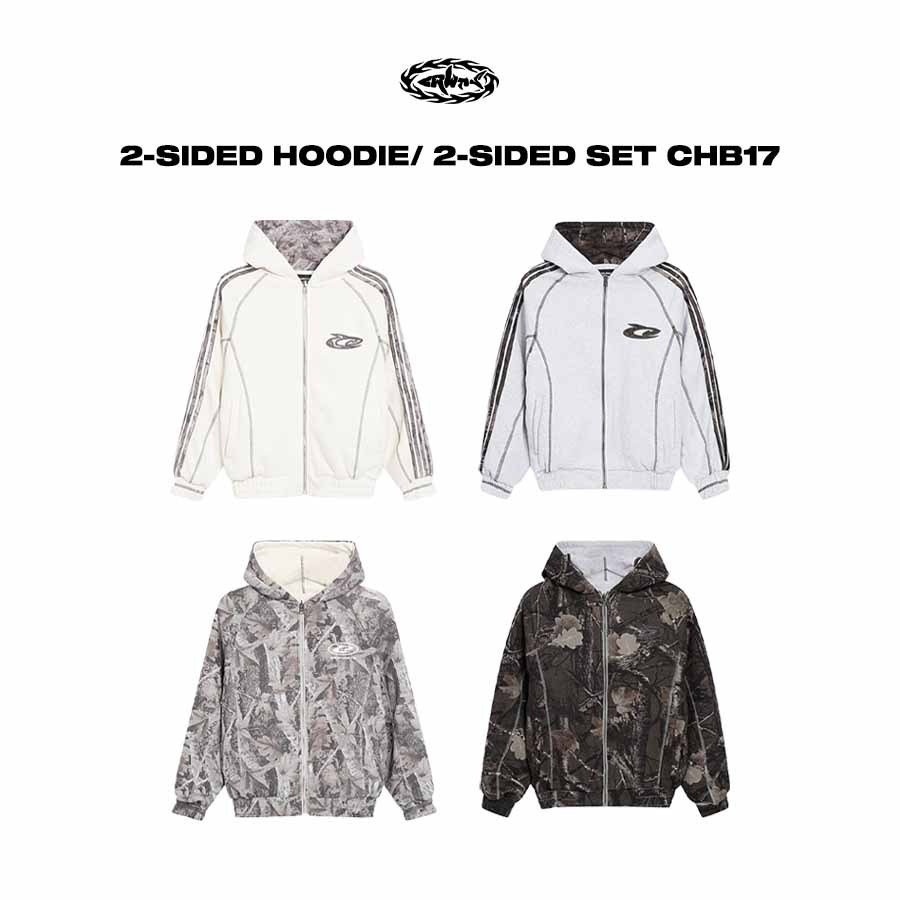 Cruehawts เสื้อสวมหัว 2-Sided Hoodie/ 2-Sided Set CHB17