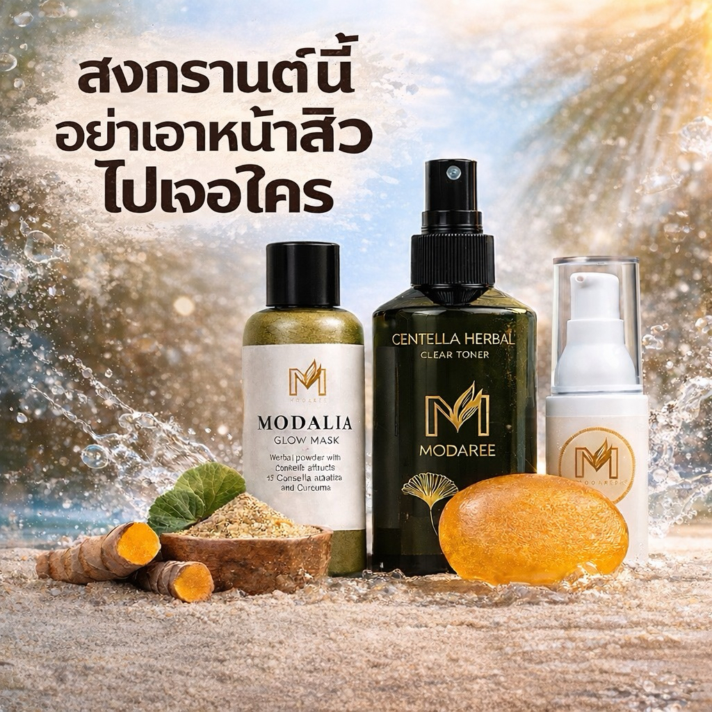 สบู่ใบบัวบก ผิวบอบบางแพ้ง่าย สิวติดสาร ยับยั้งสิว ลดรอยดำจากสิว ลดหลุมสิว ตีฟองเป็นครีมมาร์คหน้า