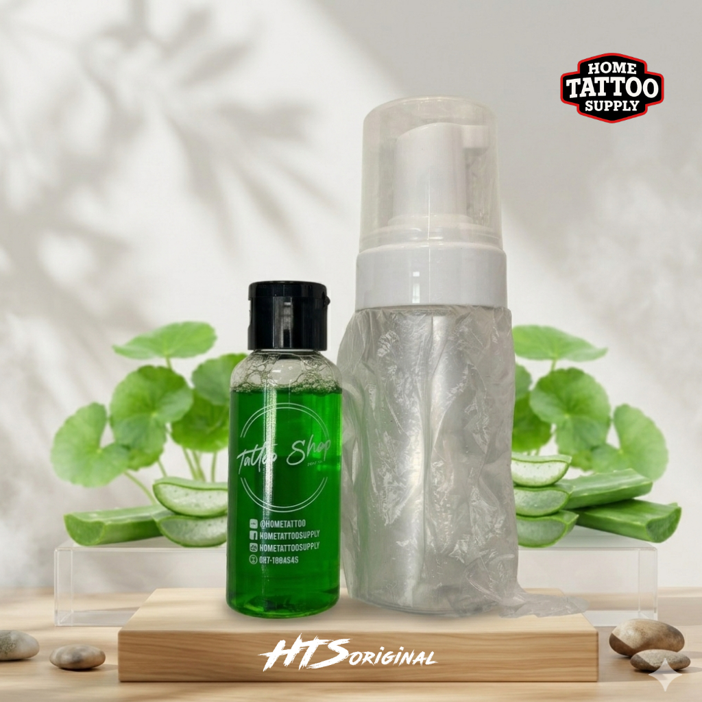 Gentle Soap Care สบู่โฟมเช็ดหมึกสัก อ่อนโยนต่อผิว ลดอาการแสบแดง เช็ดง่าย ลายชัด (50-500ml) ราคา ถูกที่สุด ดีลบีเคเค แกลเลอรีภาพที่ 9