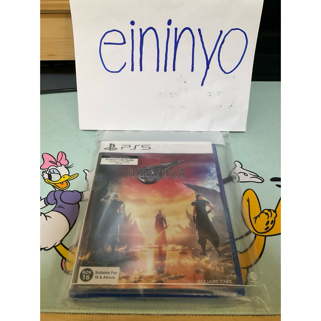 Final Fantasy 7 rebirth มือ2 สินค้าล็อตแรก