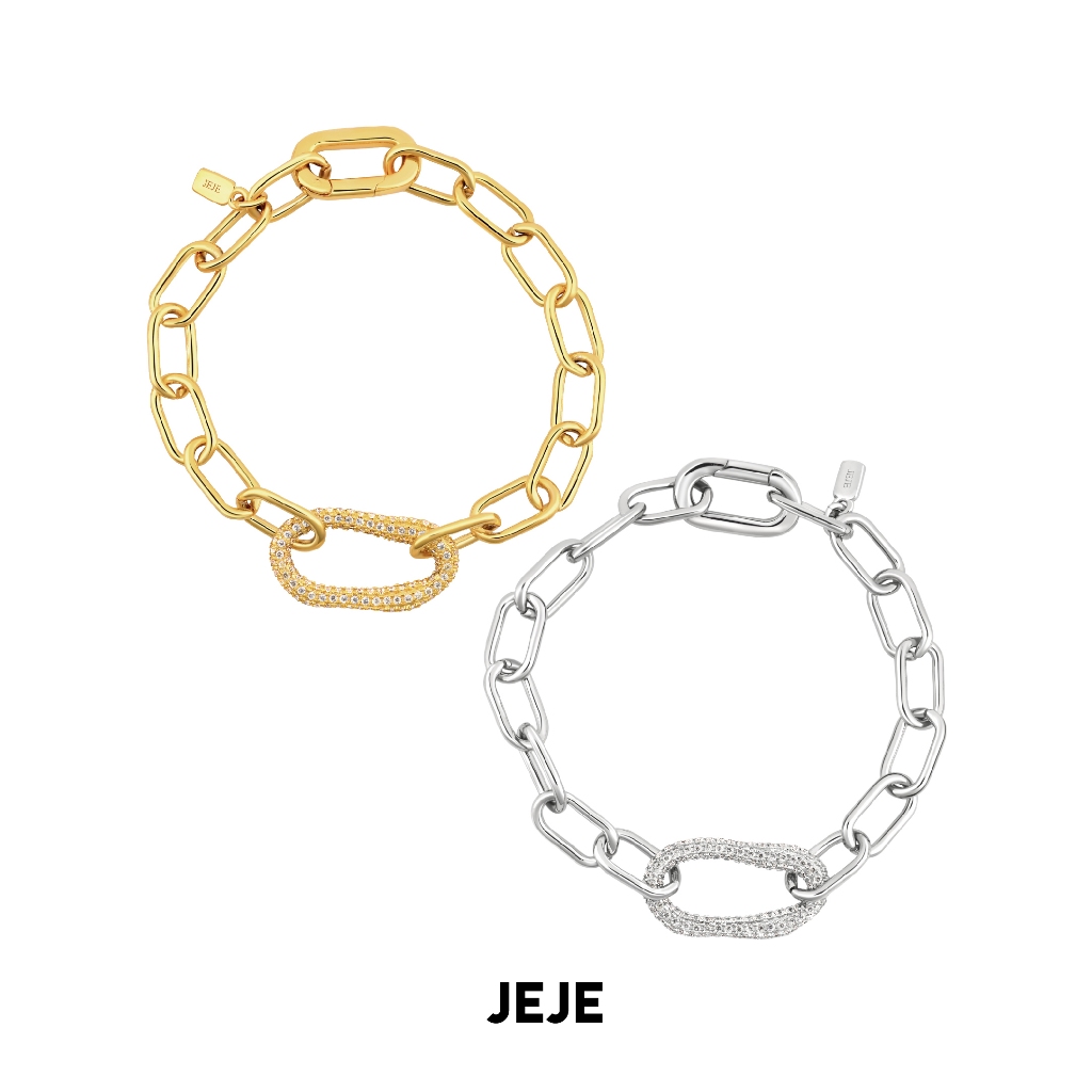 Wiggle Bracelet JEJE GROCER กำไล Charm เงินแท้