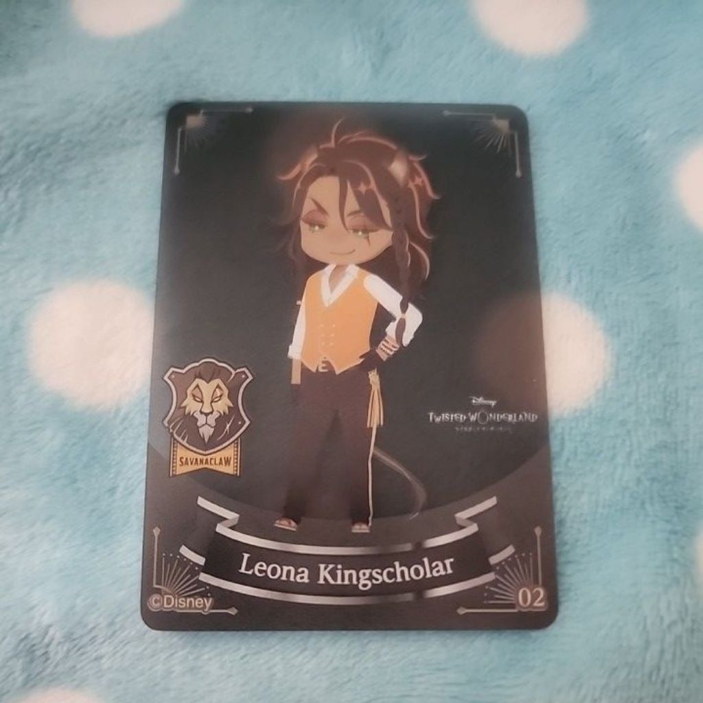 【Twisted-Wonderland】เคลียร์การ์ด￤Leona Kingscholar￤ทวิสเต้ด