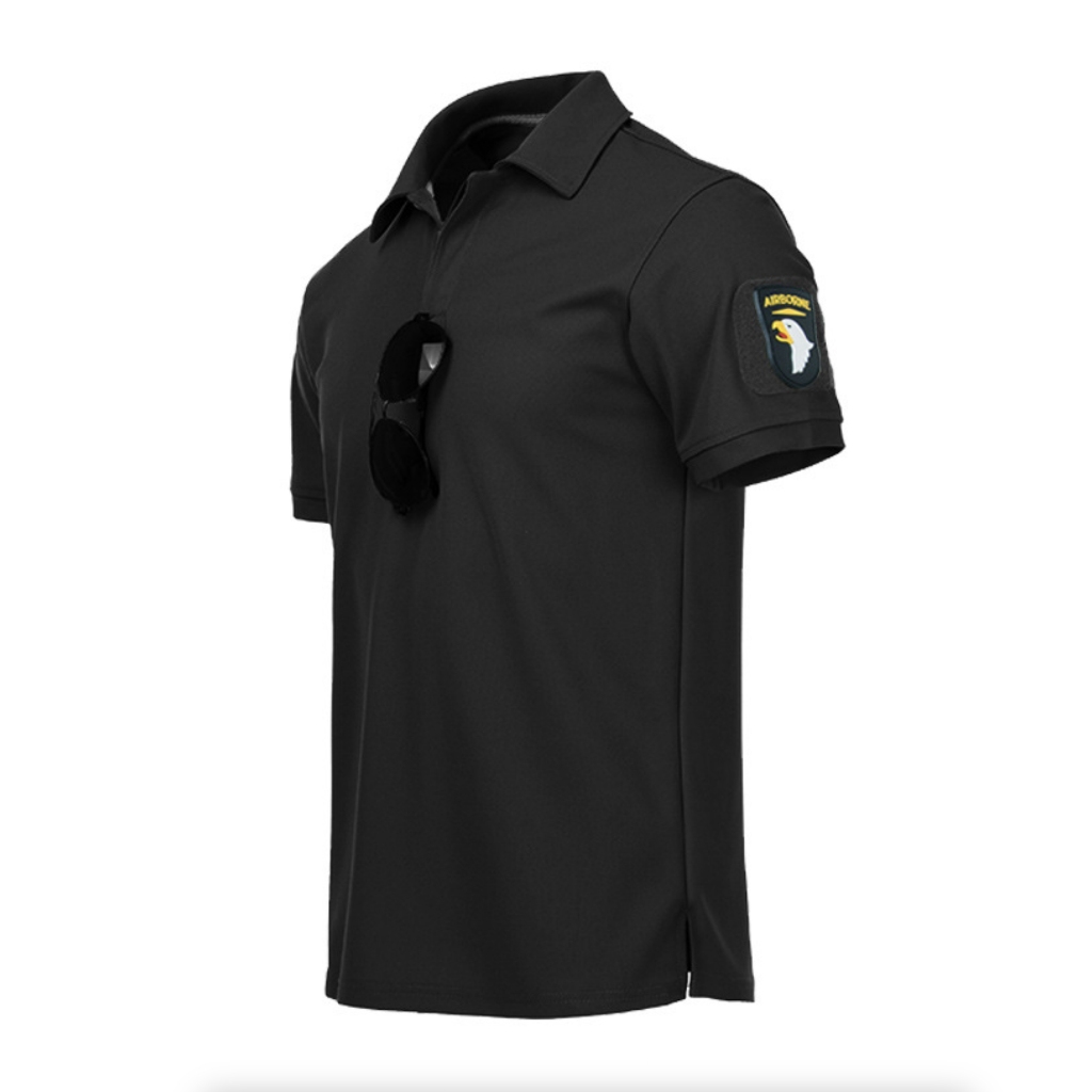 เสื้อโปโลยุทธวิธี Tactical Polo ผ้าเกรดพรีเมียม ระบายอากาศดี มีแถบตีนตุ๊กแก ใส่เที่ยว ใส่ทำงาน เท่สไตล์ทหาร