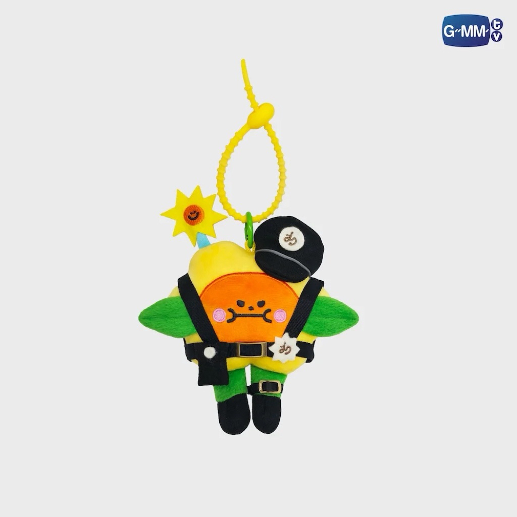 JAIDEE SUNNY PROTECTOR DOLL KEYCHAIN (พวงกุญแจตุ๊กตาใจดีในลุคผู้พิทักษ์แสนสดใส)
