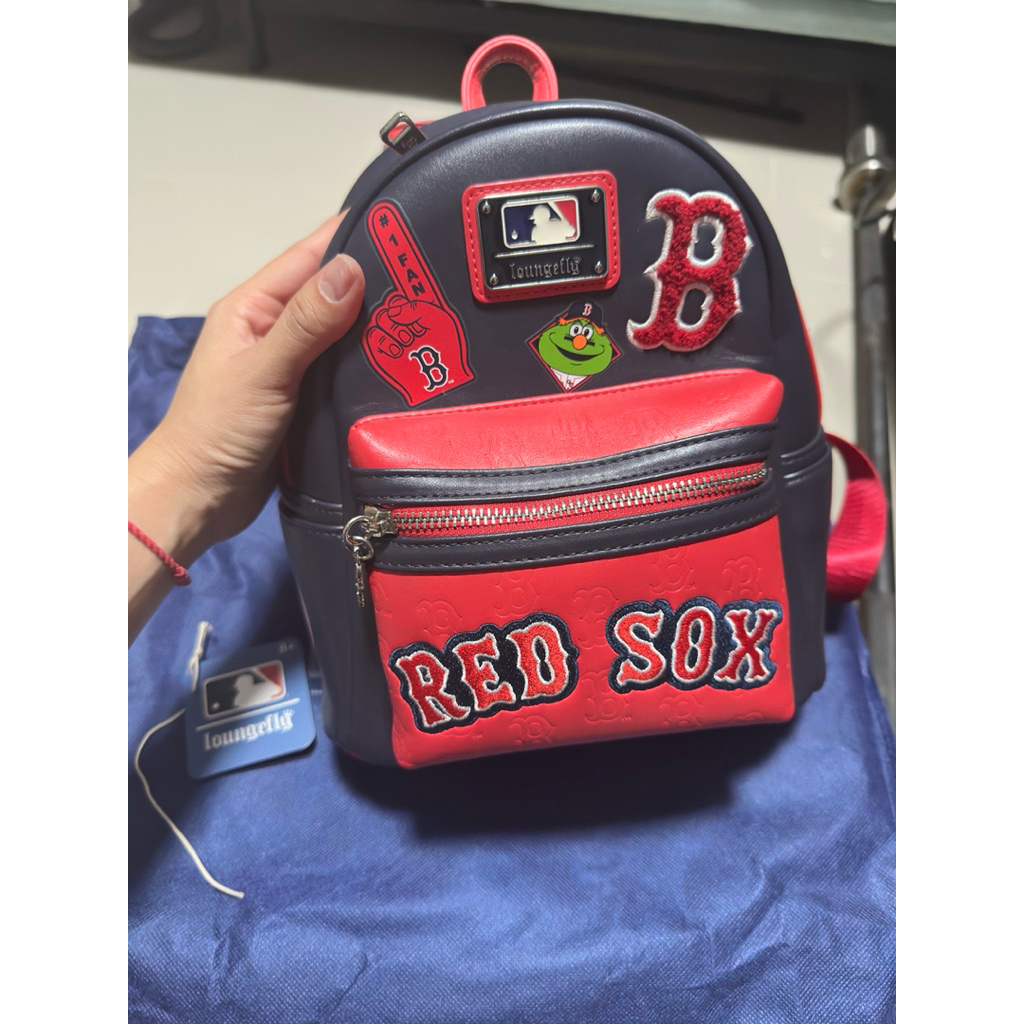 พร้อมส่ง มือ 2 กระเป๋าเป้ Boston MLB แท้ 100%