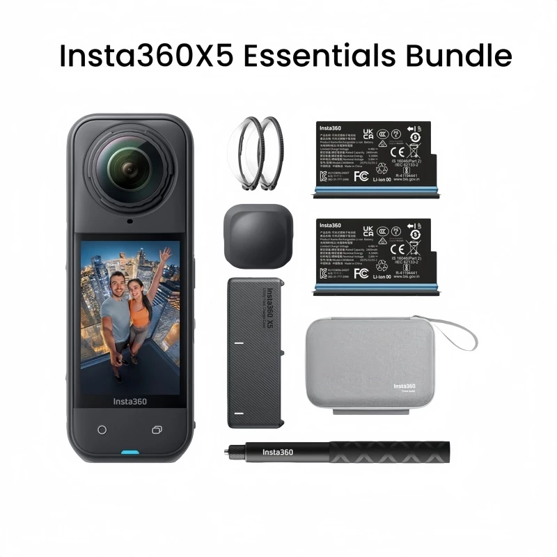 【พร้อมส่ง】Insta360 X5 8K Pocket 360 Action Camera thumbnail 3
