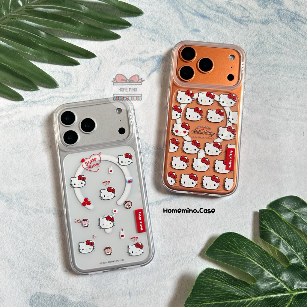 🌈 พร้อมส่ง ❤️ Sanrio Hello Kitty MS Case เคสคิตตี้ ลิขสิทธิ์แท้ (17 Pro Max/16 Pro Max/14 Pro Max/15 Pro/i14)