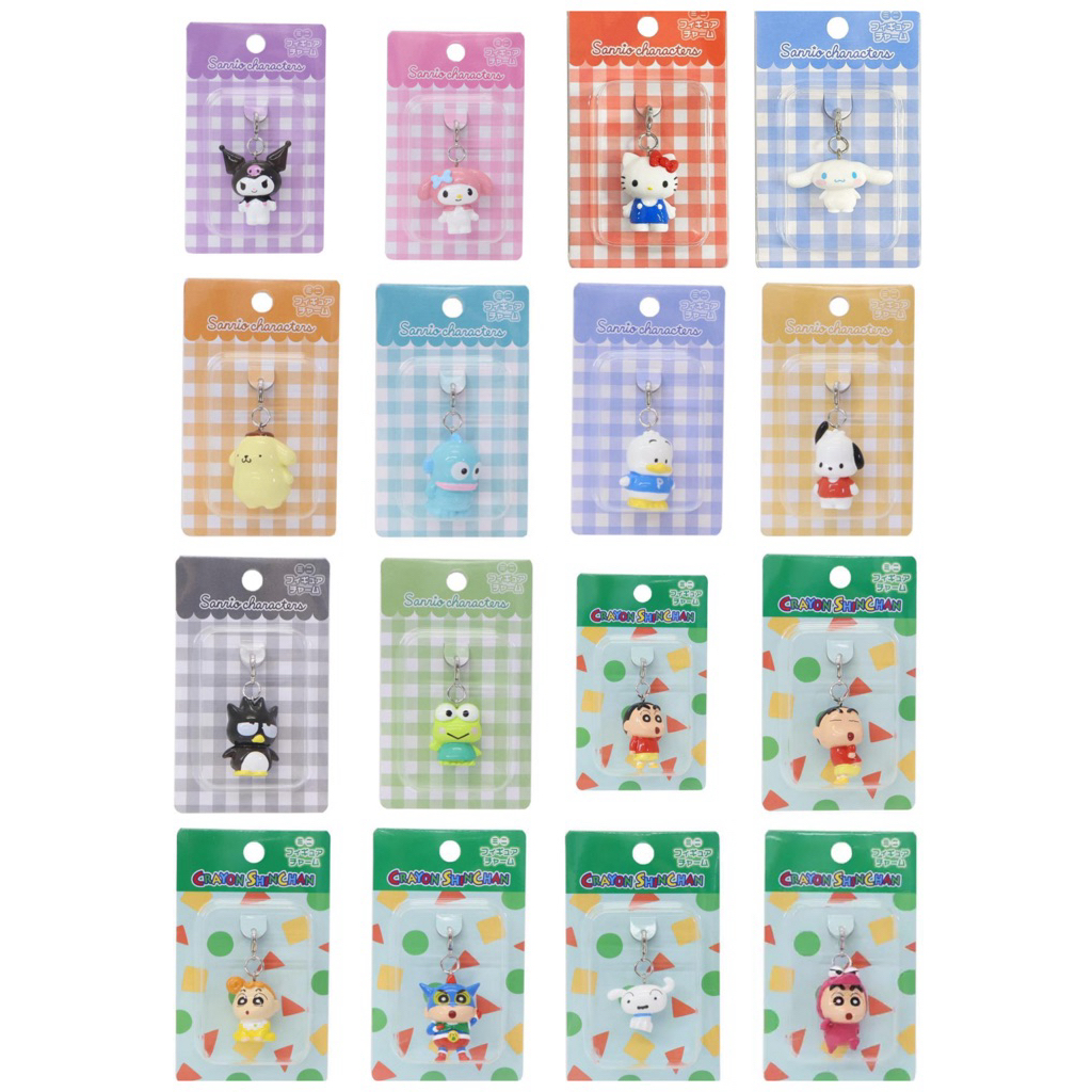 ตัวเกี่ยว ซานริโอ้ ชินจัง ชิงจัง Sanrio Shinchan Figure Charm สินค้าลิขสิทธิ์นำเข้าจากประเทศญี่ปุ่น