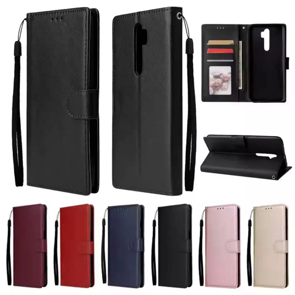 เคสแบบพับได้สำหรับ Oppo A5 2020 A9 2020 F11 F11Pro Reno2F เคสกระเป๋าหนัง ใส่บัตร ป้องกันโทรศัพท์ แม่เหล็กล็อค แถมสาย