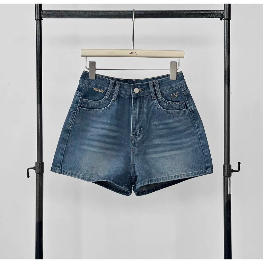 กางเกงยีนขาสั้น atipa มือ1