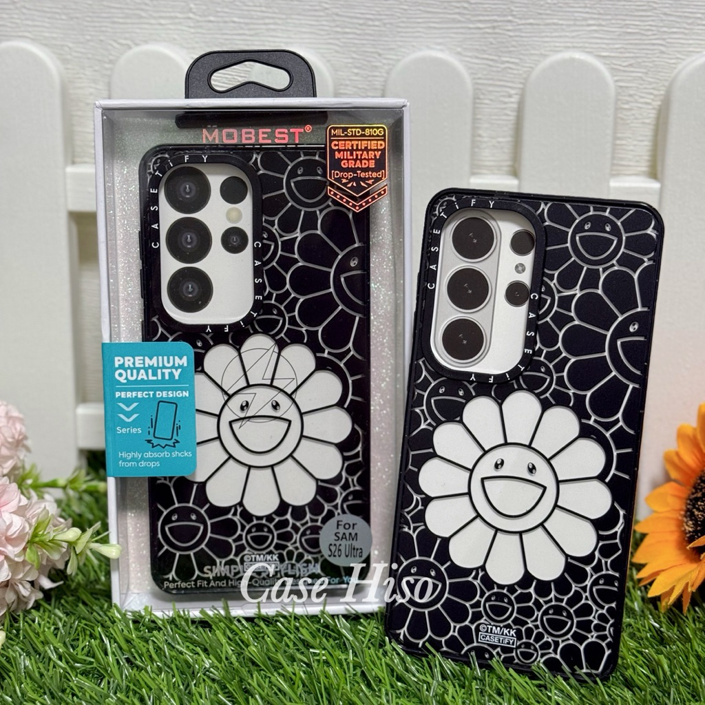 Mobest Case  พิมพ์ลาย ดอกไม้ สำหรับ S26 Ultra / S25 Ultra