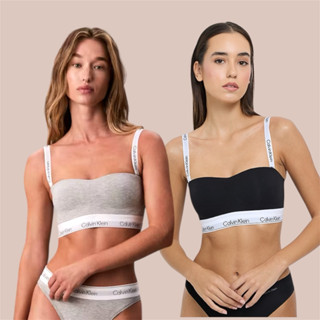 พร้อมส่ง MB7 เกาะอก CK มีฟองน้ำบาง แถมสาย Calvin Klein Moder…