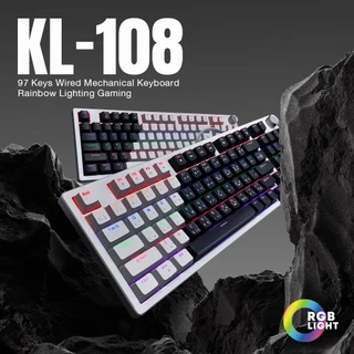 คีบอร์ด OKER K425 & K428 & K458 & KL95D Keyboard Gaming คีบอร์ดเกมมิ่ง คีย์บอร์ดแมคานิคอล คีย์บอร์ด Blue Switch