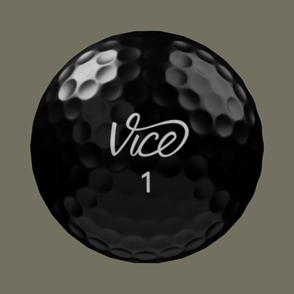 [1Ball] [Nobox] ลูกกอล์ฟ Vice Pro Plus Black Edition กอล์ฟ ลูกกอล์ฟ ลูกพัต Taylormade Callaway Vice 