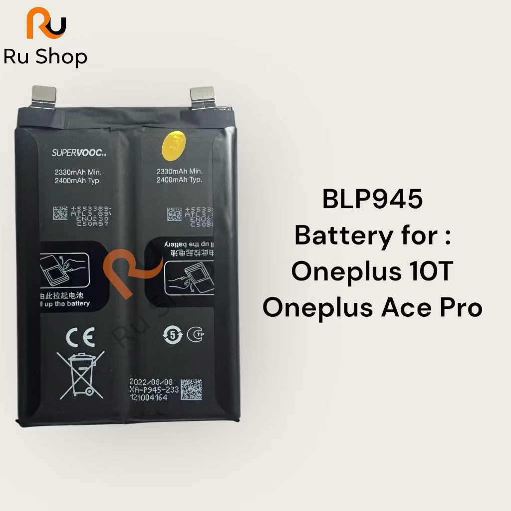 แบตเตอรี่ Oneplus 10T / Oneplus Ace Pro BLP945 5000mAh