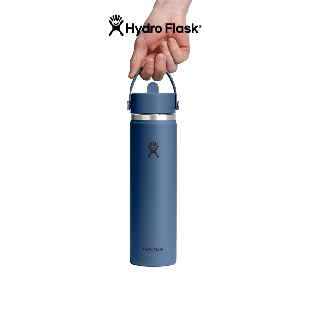 HYDRO FLASK WIDE MOUTH WITH FLEX STRAW CAP 24 OZ กระติกน้ำสูญญากาศ เก็บอุณหภูมิ เก็บความเย็น thumbnail 8