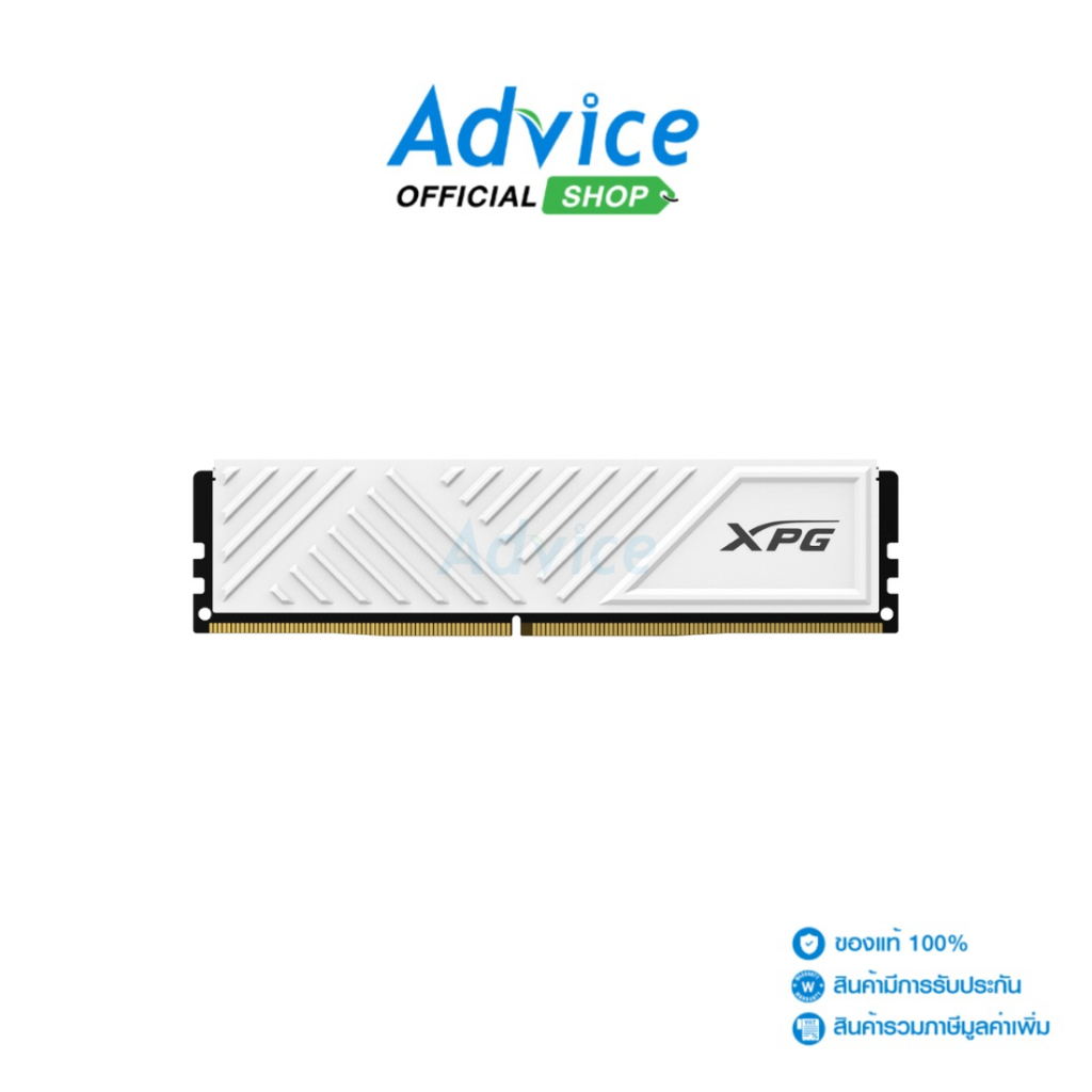 ADATA RAM DDR4(3200) 16GB D35G XPG WHITE (AX4U320016G16A-SWHD35) - A0177584