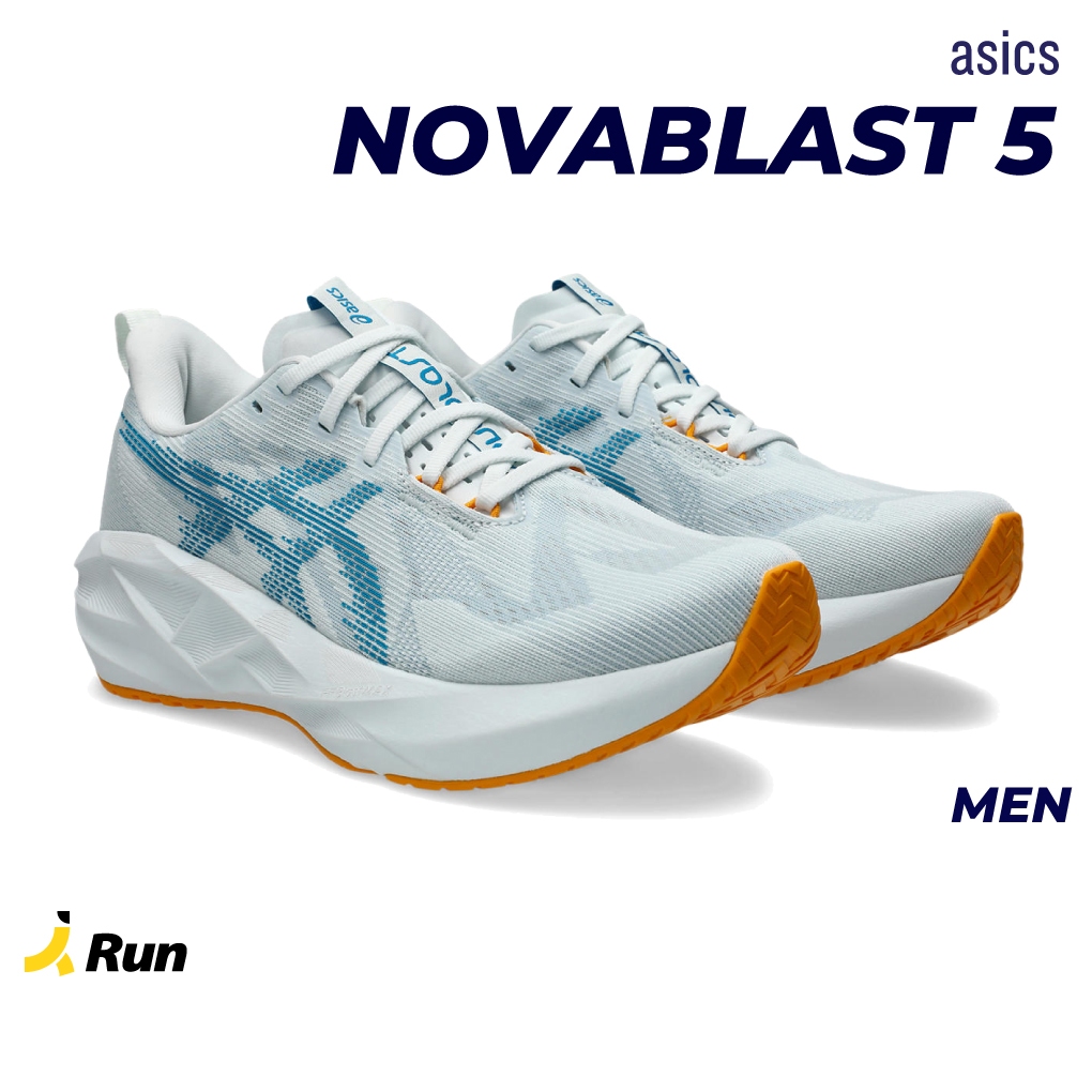 Asics Men's Novablast 5 Arctic Blue/Aegean Blue รองเท้าวิ่งผู้ชาย