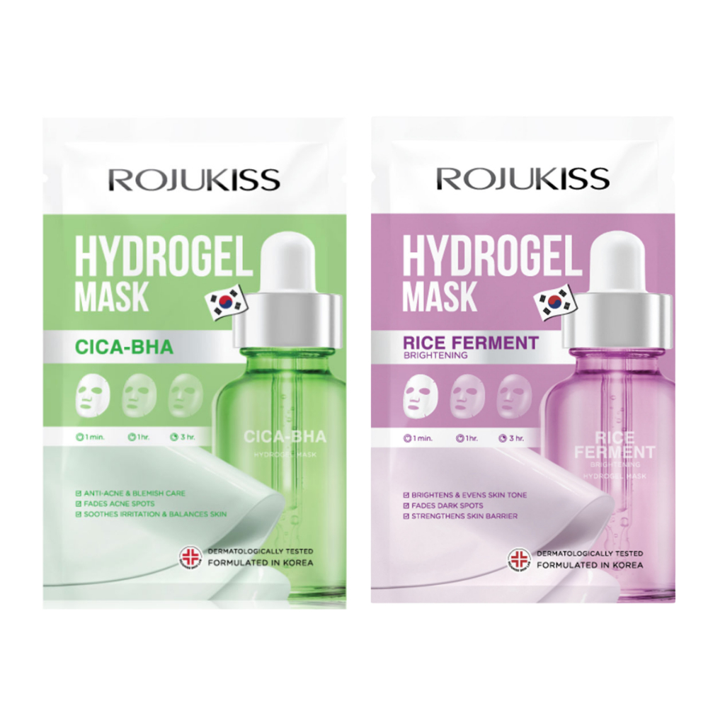 Rojukiss Hydrogel Mask Hydrogel Cica-BHA /  Ferment Brightening 33g