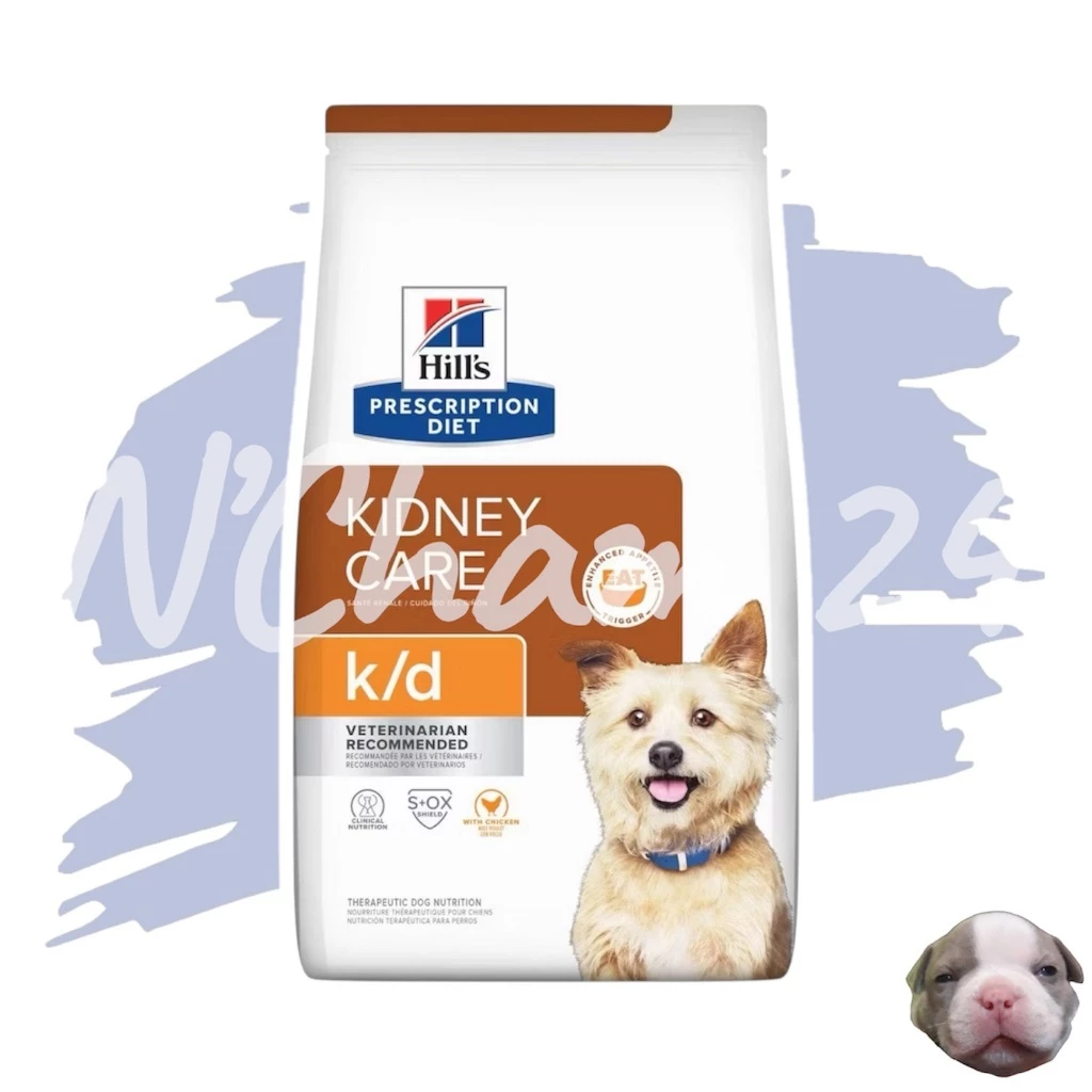 Hill’s k/d dog โรคไตสำหรับสุนัข 3.86kg.