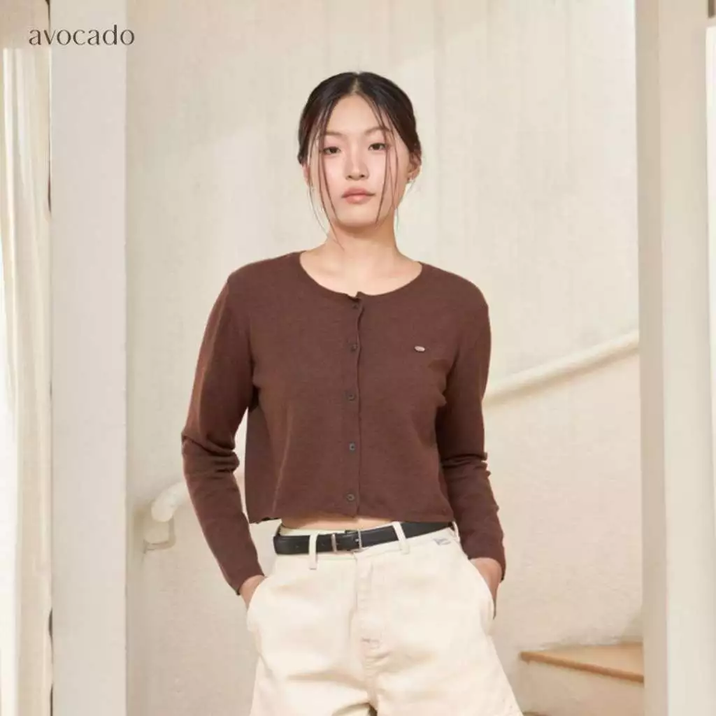 avocado - Softa Knit Cardigan คาร์ดิแกนผ้าเบาๆ ใส่ในอากาศร้อนได้ I มีไซส์อก 40" และ 44"