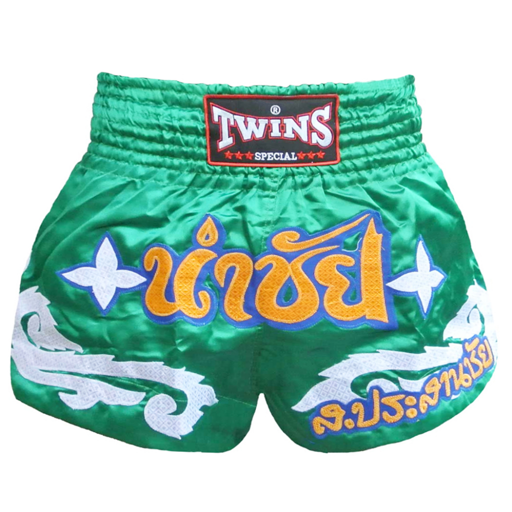 Twins Muay Thai Shorts Grenn กางเกงมวยไทย
