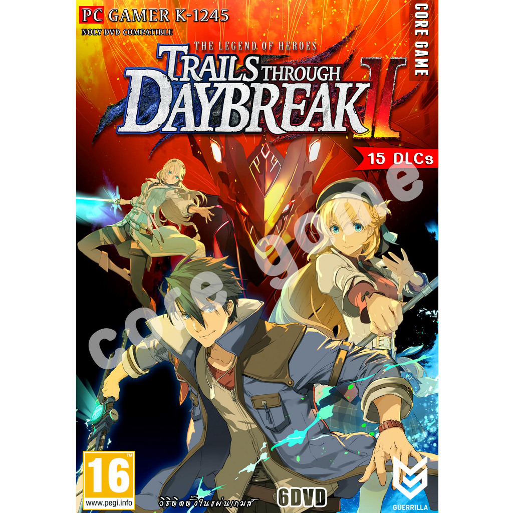 The Legend of Heroes Trails through Daybreak II Complete Edition แผ่นและแฟลชไดร์ฟ  เกมส์ คอมพิวเตอร์