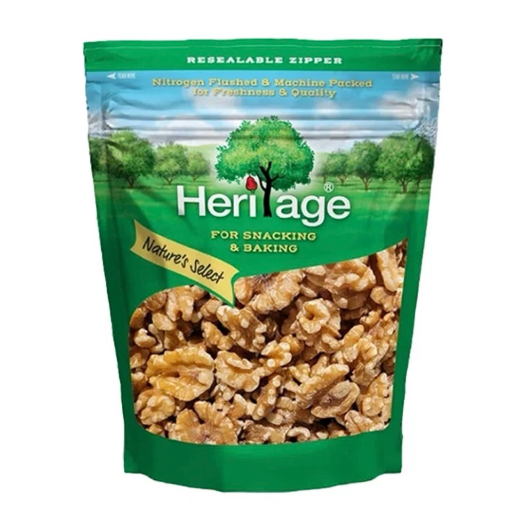 Heritage เฮอริเทจ วอลนัทชิ้น 454 กรัม วอลนัท