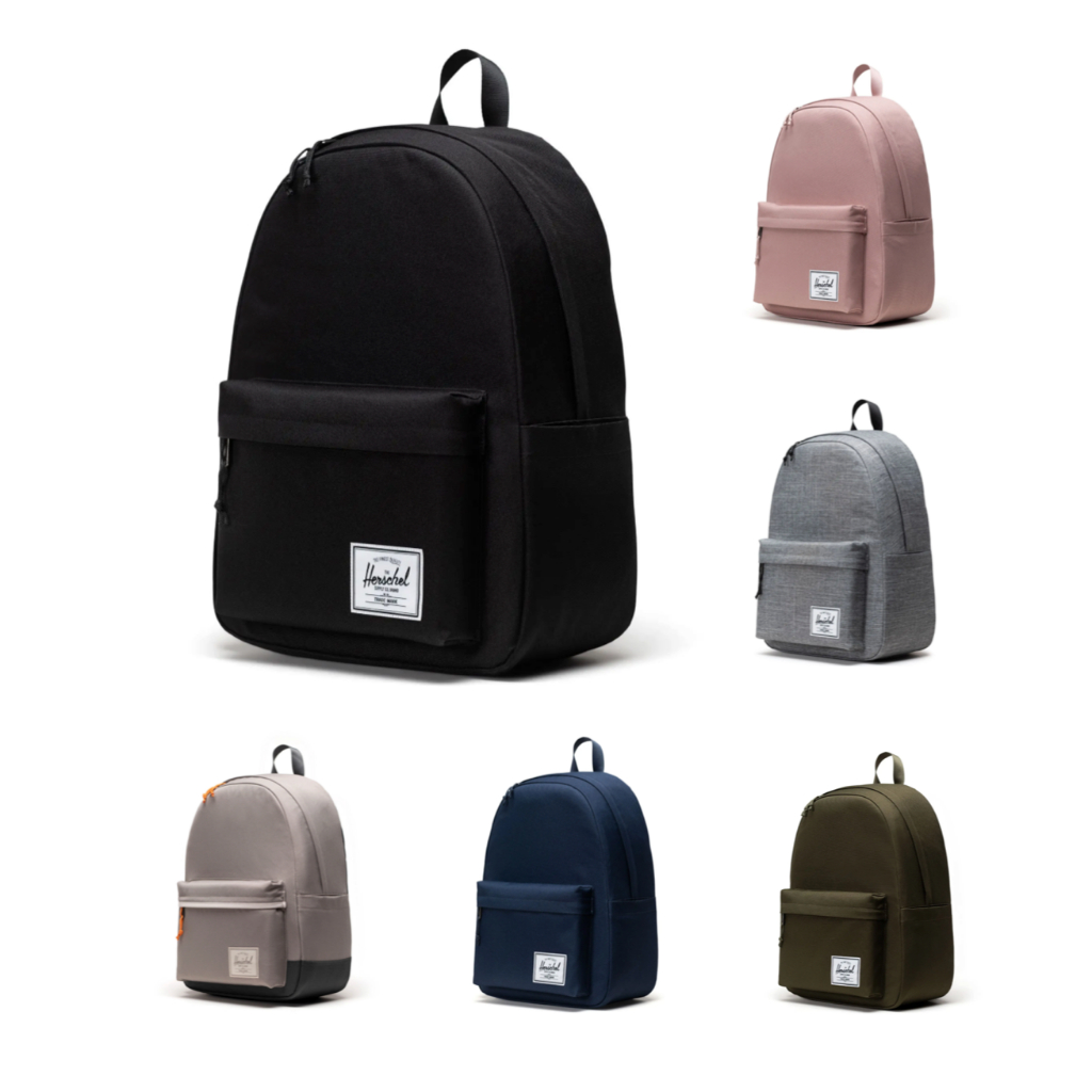 ของแท้ 100% Herschel Classic Backpack  XL - 30L ใส่ Macbook Laptop 16"ได้