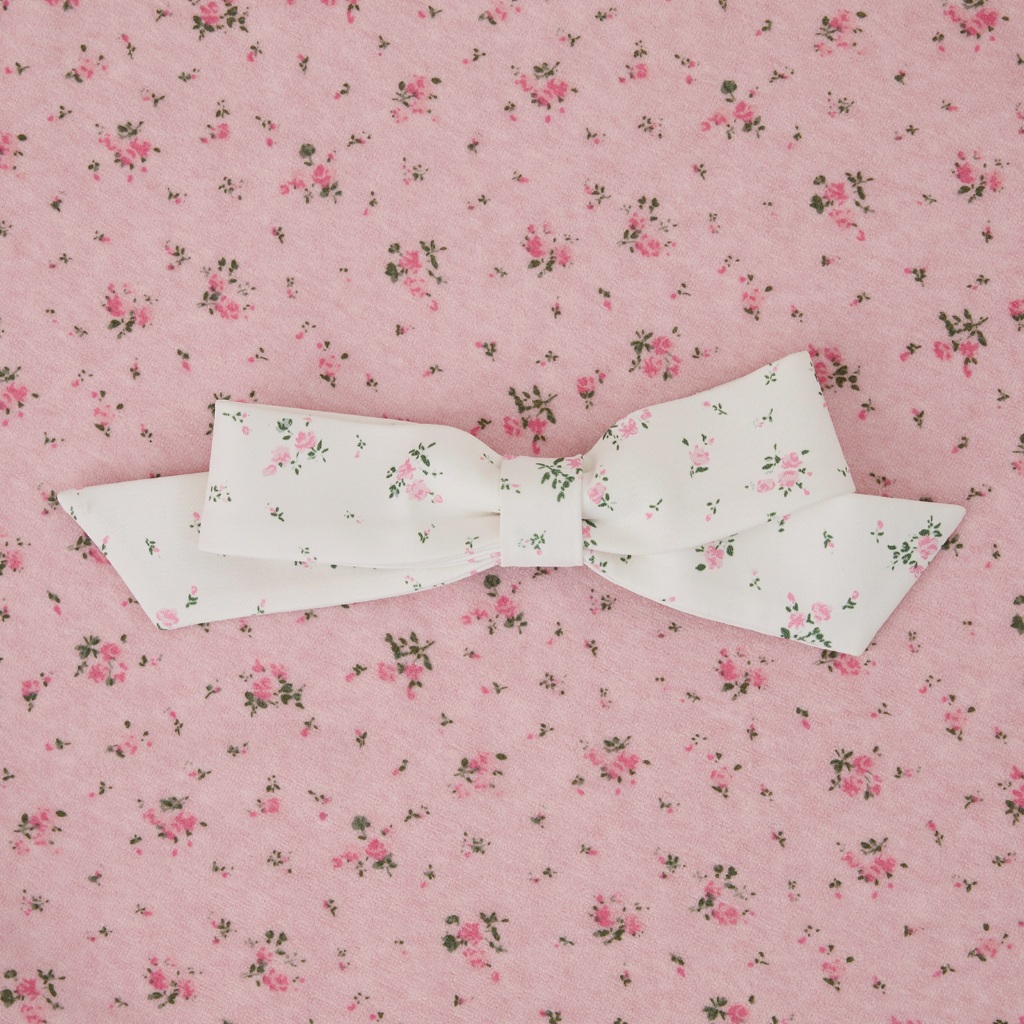 (PAPERS) Butter Cream Bow Hair Clip