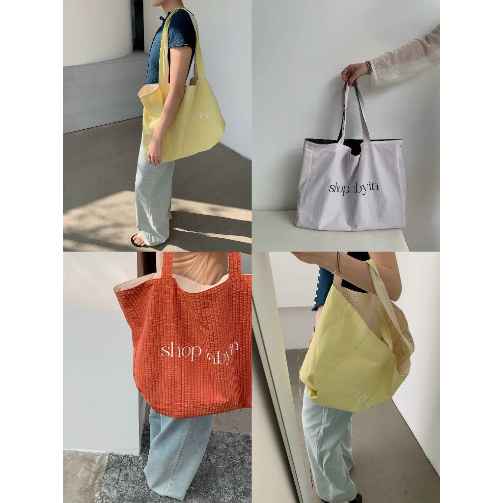 INBYIN - กระเป๋าผ้า INBYIN TOTE REVERSIBLE   - I3510