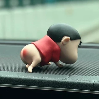 EMO Crayon Shin chan กล่องตาบอดทําด้วยมือน่ารักตกแต่งบ้านของเล่นอินเทรนด์เล่นตุ๊กตาของขวัญ
