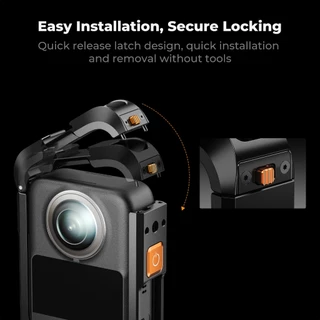 K&F CONCEPT Camera Cage for DJI Osmo 360 อลูมิเนียม เคสเฟรมขยาย สำหรับขาตั้งกล้อง/ไม้เซลฟี่