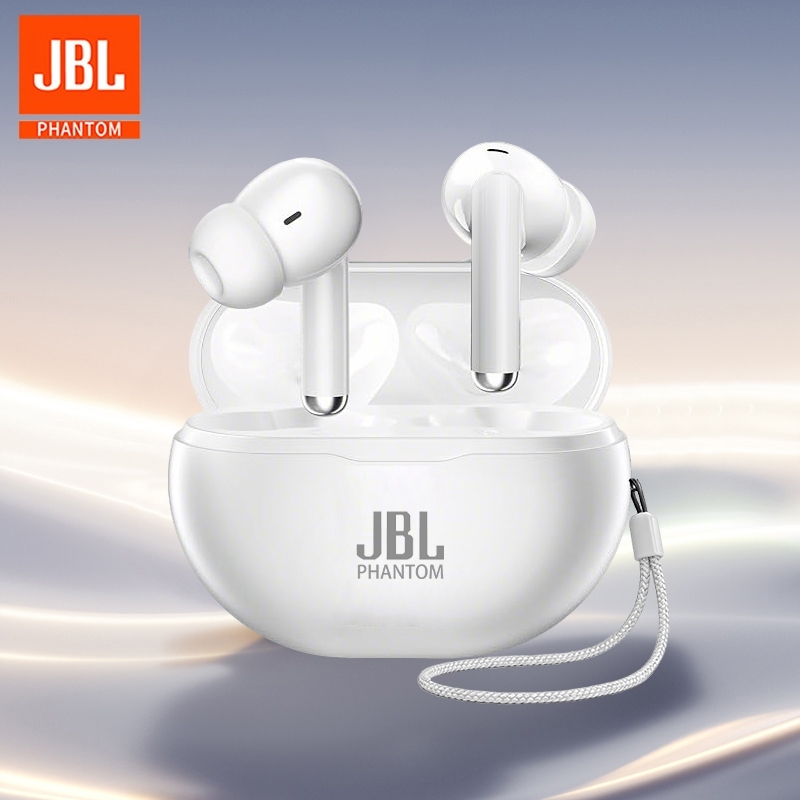 ต้นฉบับJBL PHANTOMหูฟังไร้สายบลูทูธ 5.3 TWS Touch Controlชุดหูฟังบลูทูธหูฟังกีฬากันน้ำHIFIหูฟังสำหรั