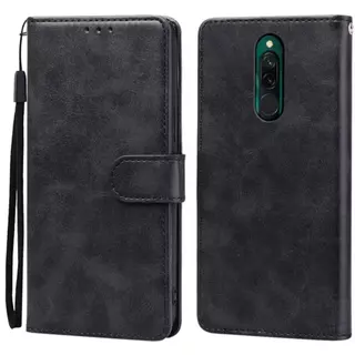 เคสแบบพับได้ สำหรับXiaomi Redmi 8 8A 9A 9C Redmi 10 10C 10A POCO C55 C40 เคสกระเป๋าหนัง ใส่บัตร แม่เหล็กล็อค แถมสาย