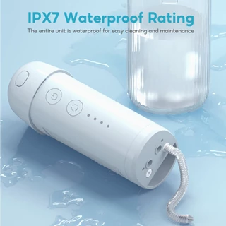 MeeGoo Portable Dental Flosser เครื่องฉีดน้ำฟัน ปรับได้ 4 โหมด 200ml ใช้ได้นาน กันน้ำ IPX7