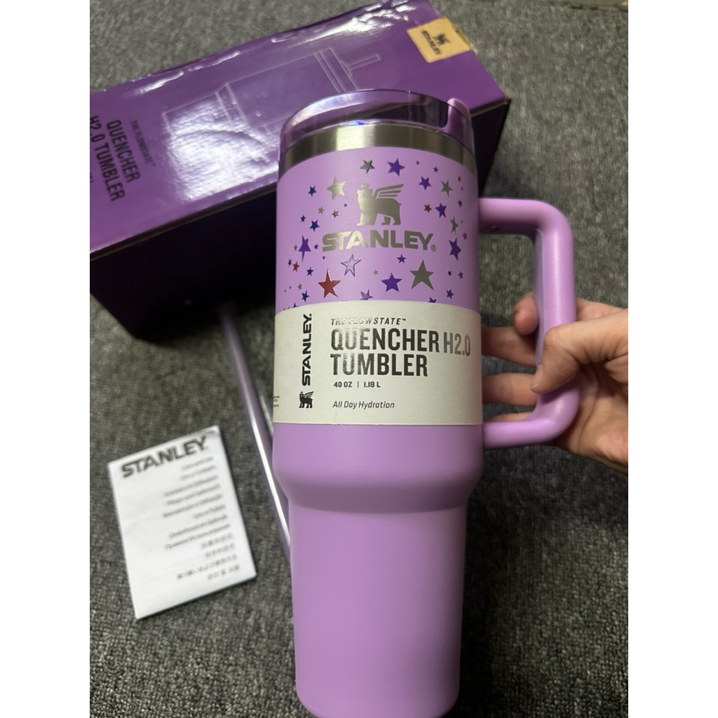 STANLEY:ขายแก้ว Stanley x Olivia Rodrigo รุ่น Limited Edition สีม่วงประดับลายดาวสวยมากๆ