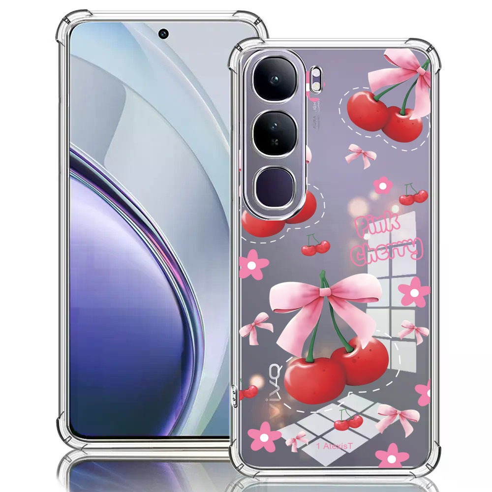 เคสใส ลายน่ารัก สำหรับ VIVO  V70 V29 V29E V27 V27Pro V25 V25Pro V23 V23E V21 V20 V20se V20Pro TP 029