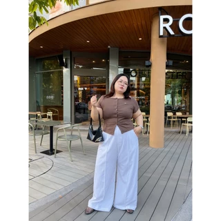 CurveG Rose Stripped Pants กางเกงขายาวโรเซ่ลายริ้ว