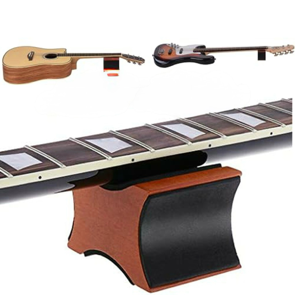 Guitar Neck Support หมอนรองคอกีตาร์ ที่วางคอกีตาร์ ที่รองคอกีตาร์ 4 ด้าน สำหรับเซ็ตอัพ/เปลี่ยนสายกีตาร์ บุรองด้วยโฟม ราคา ถูกที่สุด ดีลบีเคเค แกลเลอรีภาพที่ 8