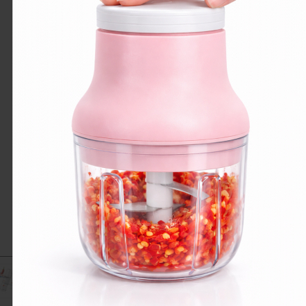 Electric blender เครื่องปั่นบดวัตถุดิบอาหาร– ตัวเครื่องใช้พลังชาร์ตแบตแบตเตอรี่