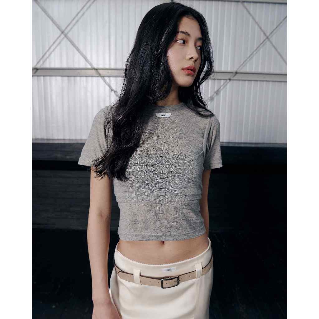 ané double layer t-shirt เสื้อแขนสั้น ane.wear (พร้อมส่ง)