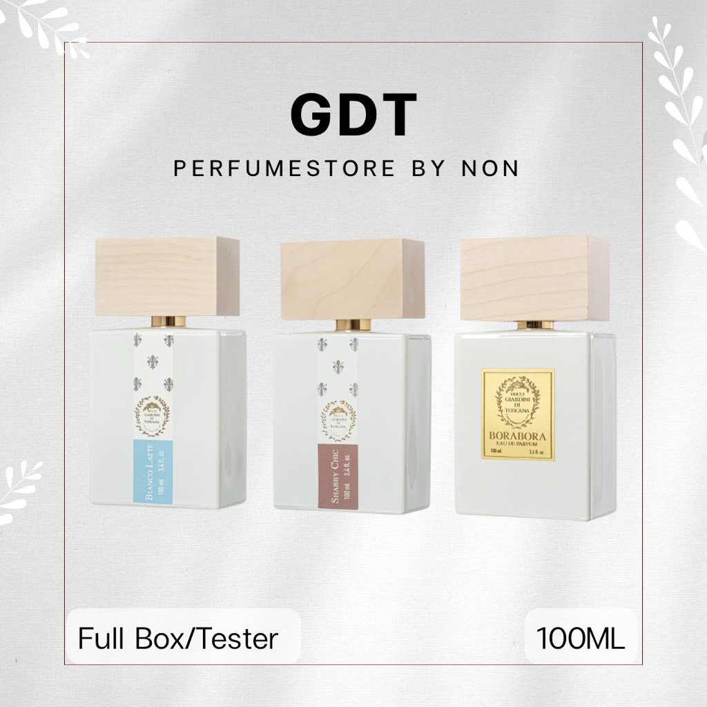 💯GDT Bianco Latte/Shabby chic/Borabora edp 100ml