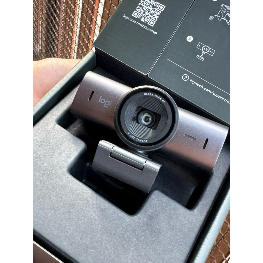 กล้อง webcam มือสอง Logitech MX Brio 4K Webcam