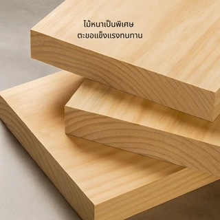 Nuodi ราวไม้ ราวแขวนเสื้อผ้าอเนกประสงค์ ราวผ้าตั้งพื้น แขวนหมวก แขวนเสื้อ เเข็งเเรง ทนทาน