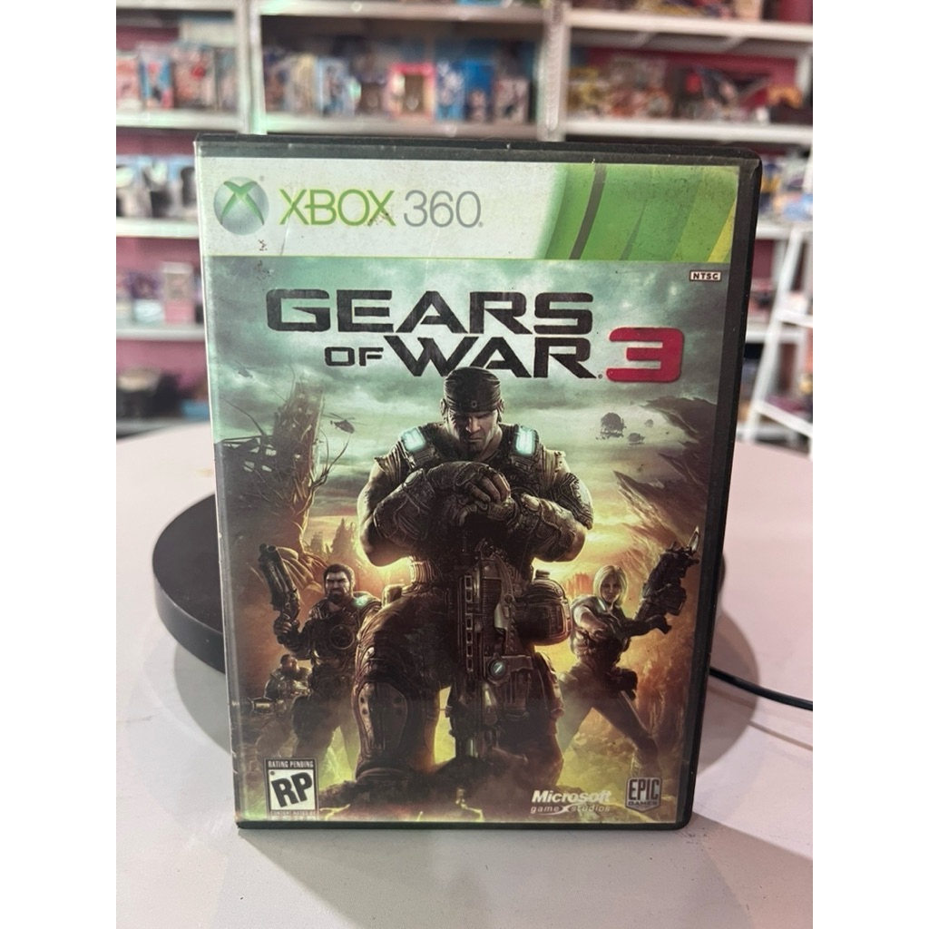 แผ่นเกม Xbox 360 Gears of War 3