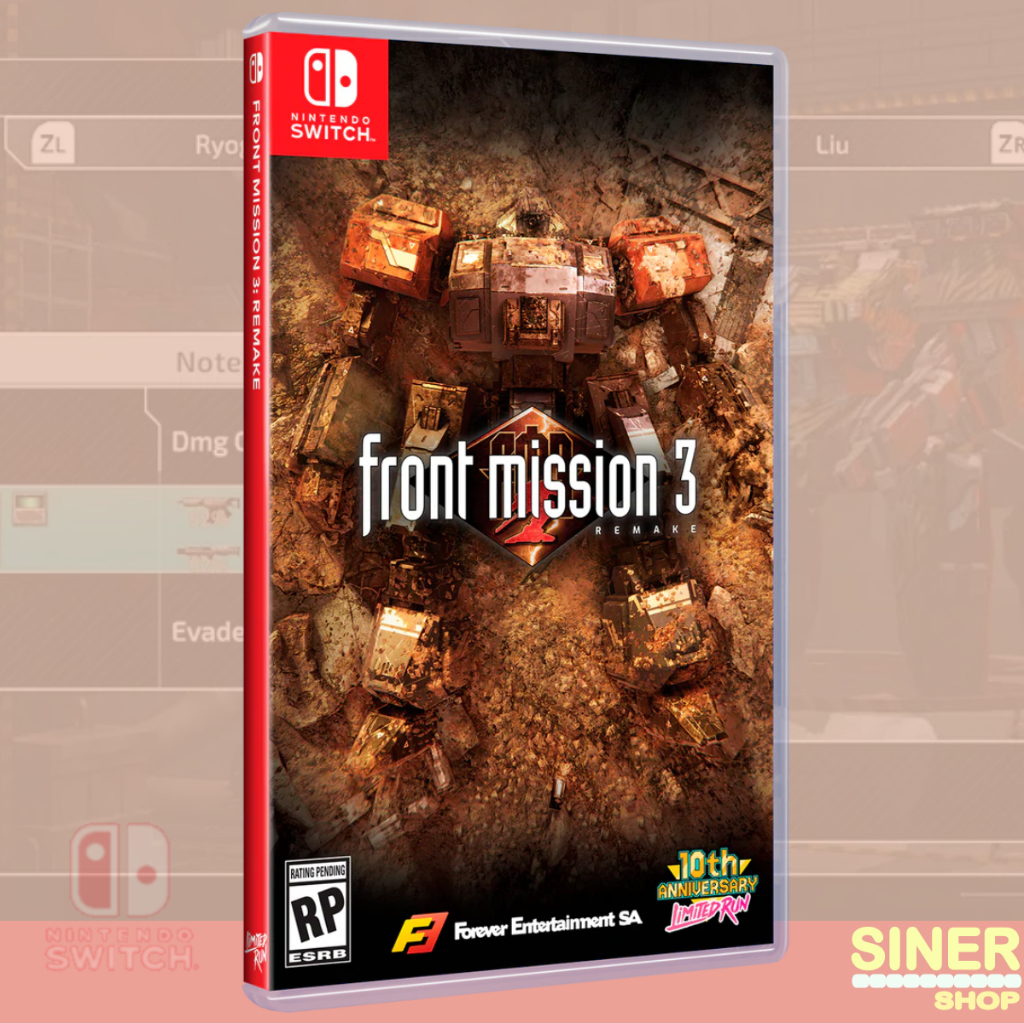 (PreOrder) 🎮 [NSW] : FRONT MISSION 3 Remake Standard Edition (US) (America) <วางจำหน่าย 31.10.2026>