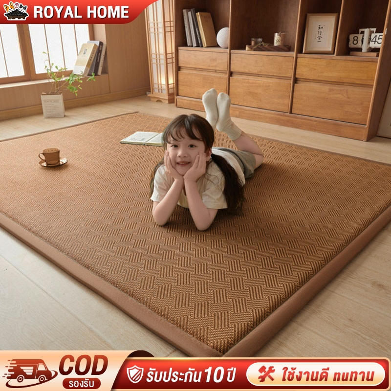 พรม พรมไม้ไผ่ พรมปูพื้น ม้วนเก็บปิคนิคได้ ฤดูร้อน เย็น เสื่อทาทามิ เสื่อไม้ไผ่ พรมปูพื้นห้องนอน